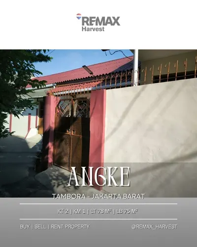 Rumah Strategis Angke Tambora Jakarta Barat